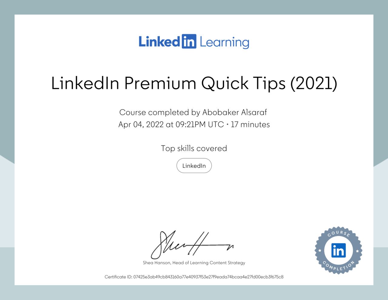 LinkedIn Premium Quick Tips (2021)