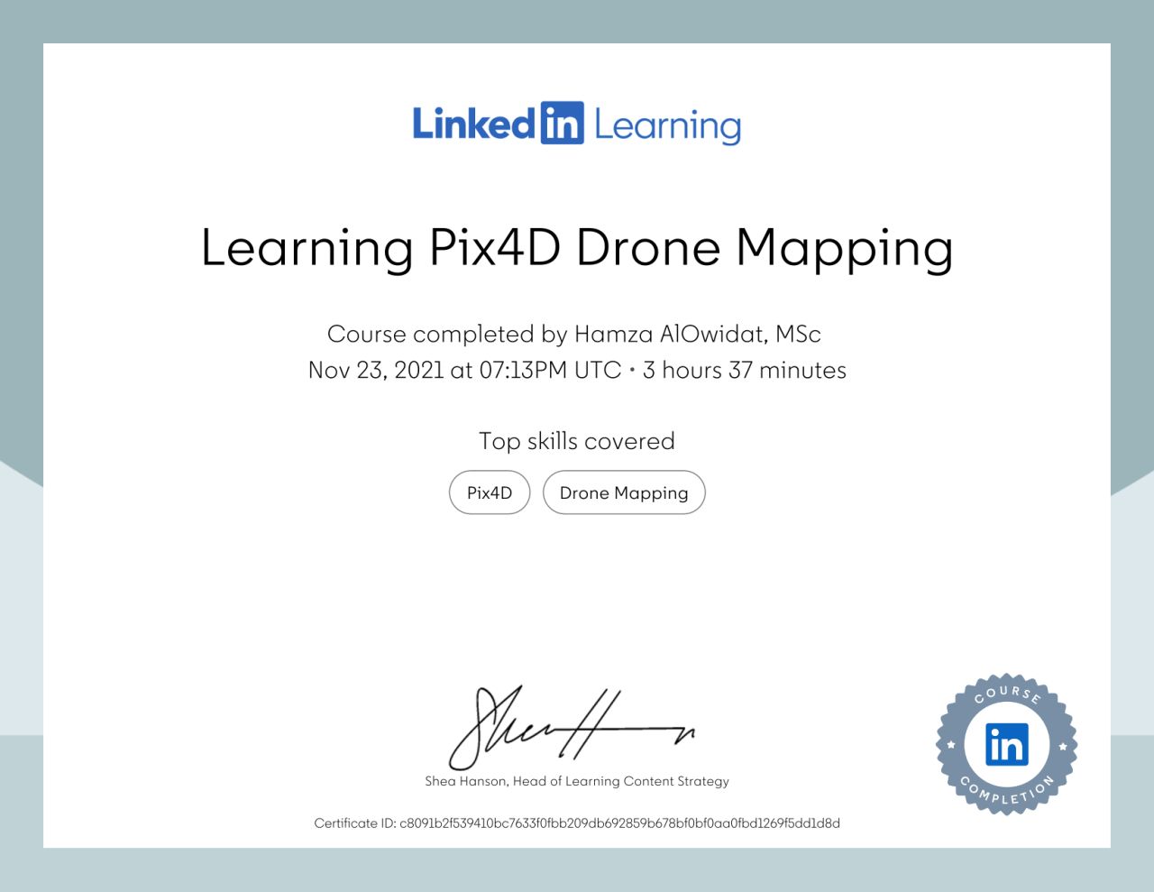Learning Pix4D Drone Mapping