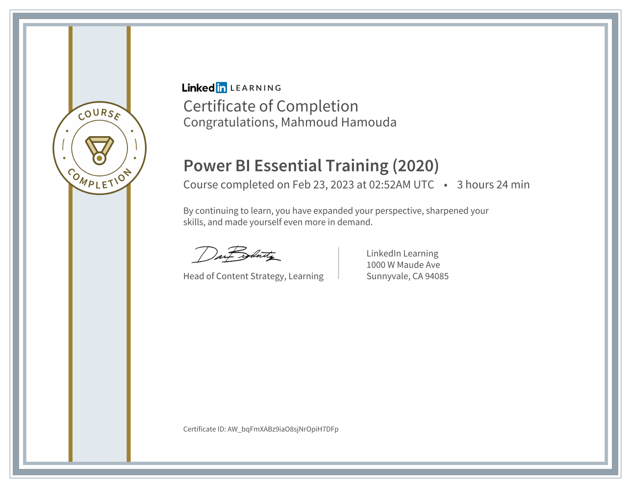 Power BI Essential Training (2020)