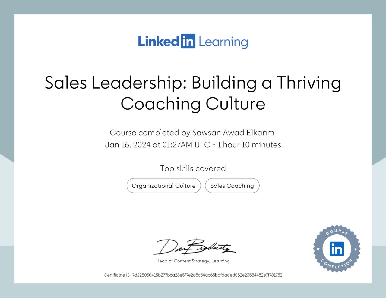 Sales Leadership: Building a Thriving Coaching Culture